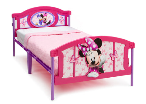 Minnie Mouse 3D Twin Bed