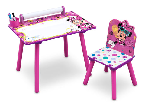 Minnie Mouse Activity Desk with Paper Roll