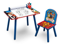 Delta Children PAW Patrol Art Desk, Right View with Paper Roll a2a